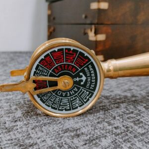 Royal Mini Nautical Brass Handmade Telegraph Vintage Maritime telescopes Collectible wooden