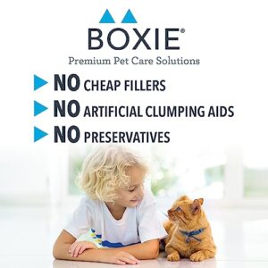 Boxie® Gently Scented 30 Day Natural Odor Control Cat Litter, 16lb Clumping Clay Kitty Litter