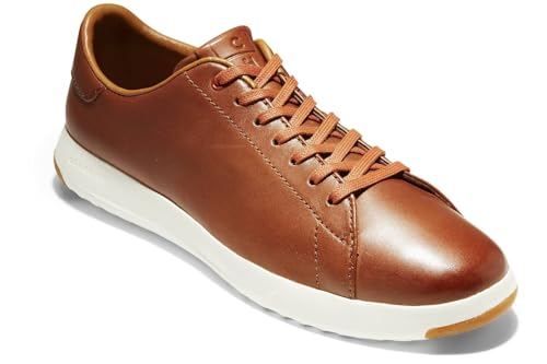 Cole Haan Men's Grandpro Tennis Fashion Sneaker, Woodbury Handstain, 12 M US