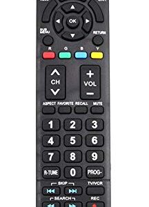 N2QAYB000100 Replace REMOTE fit for Panasonic tv TH-42PZ80U TH-46PZ80U TH-50PC77U TH-50PE700U TH-50PE77U TH-50PZ700 Sub for N2QAYB000102 N2QAYB000103 N2QAYB000221 N2QAYB000321 N2QAYB000323