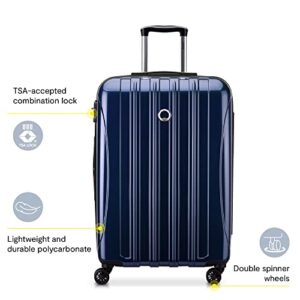 DELSEY Paris Helium Aero Hardside Expandable Luggage with Spinner Wheels, Blue Cobalt, 3-Piece Set (19/25/29)