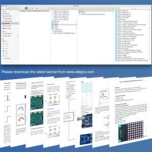 ELEGOO Mega R3 Project The Most Complete Ultimate Starter Kit with Tutorial Compatible with Arduino IDE