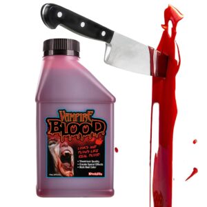 Kangaroo Fake Blood for Halloween, Special Effects Makeup, True Blood Color, 14 oz, Package May Vary