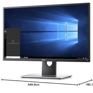 Dell Professional P2417H 23.8" FHD 1080p Screen LED-Lit Monitor, Black