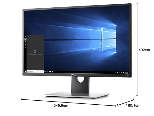 Dell Professional P2417H 23.8" FHD 1080p Screen LED-Lit Monitor, Black