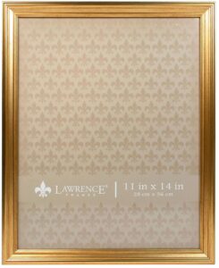 lawrence frames 536211 11x14 sutter burnished gold picture frame