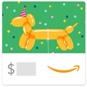 amazon egift card - happy birthday balloons