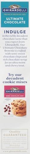 GHIRARDELLI Ultimate Chocolate Premium Brownie Mix, 19 Oz