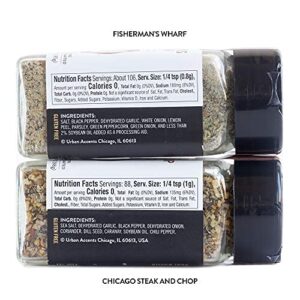 Urban Accents PERFECT PAIR, Essential Gourmet Spices Gift Set (Set of 2) - Two All Natural Versatile Spice Blends Perfect for any Meal