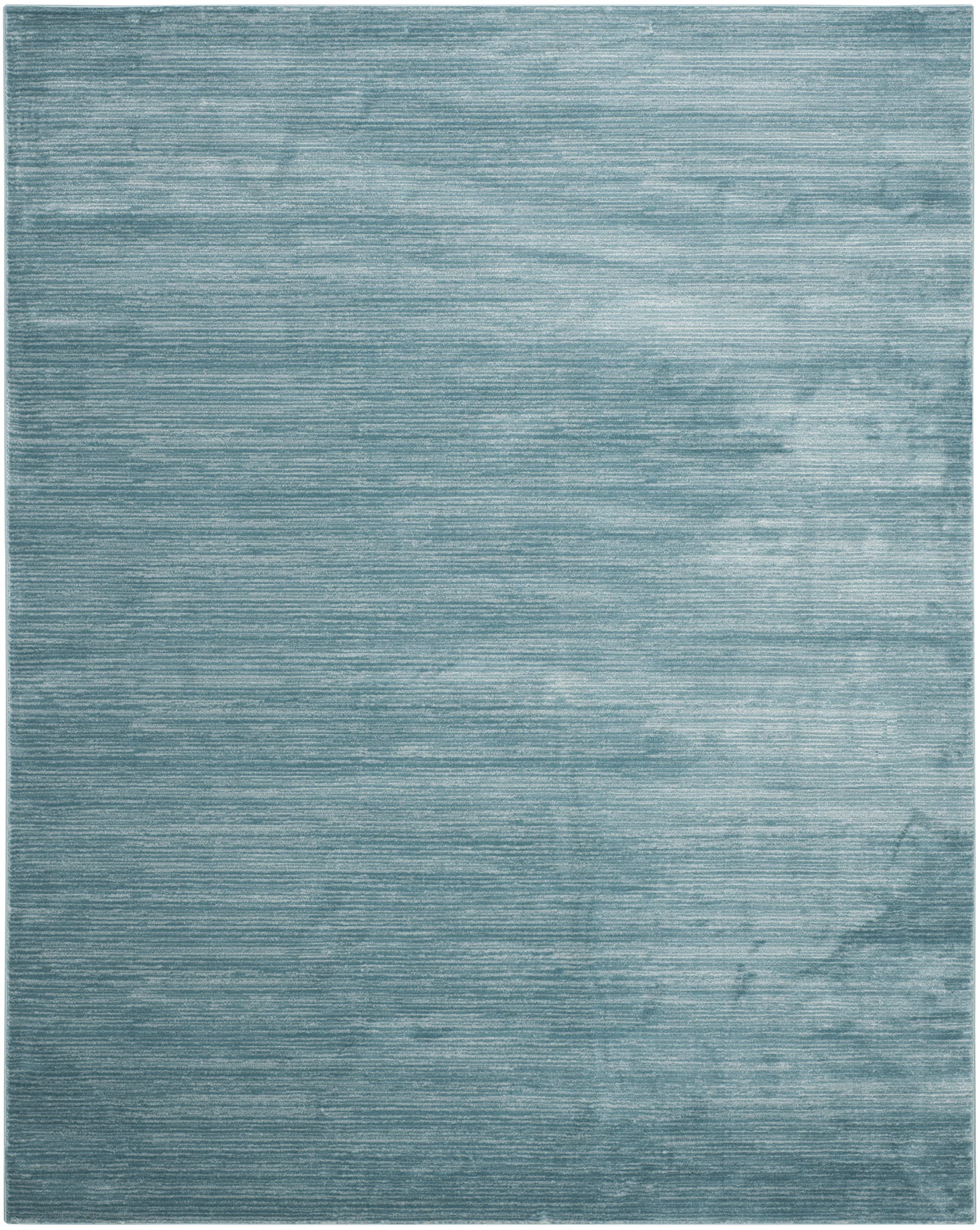 SAFAVIEH Vision Collection Area Rug - 6' x 9', Aqua, Modern Ombre Tonal Chic Design, Non-Shedding & Easy Care, Ideal for High Traffic Areas in Living Room, Bedroom (VSN606B)