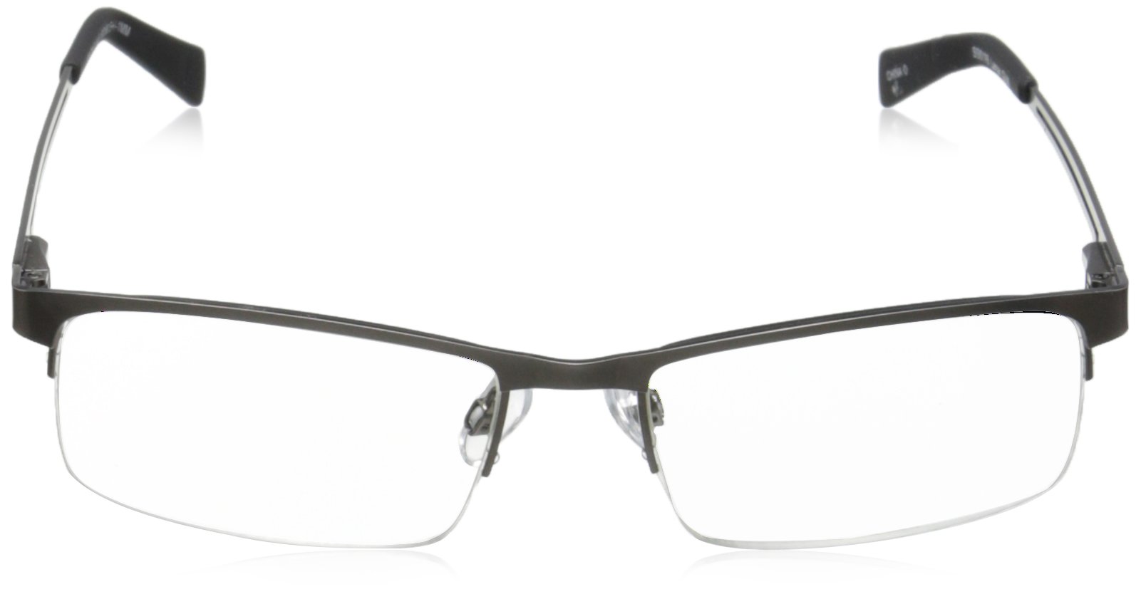 Foster Grant Lamar Reading Glasses, Gunmetal/Transparent, 59 mm