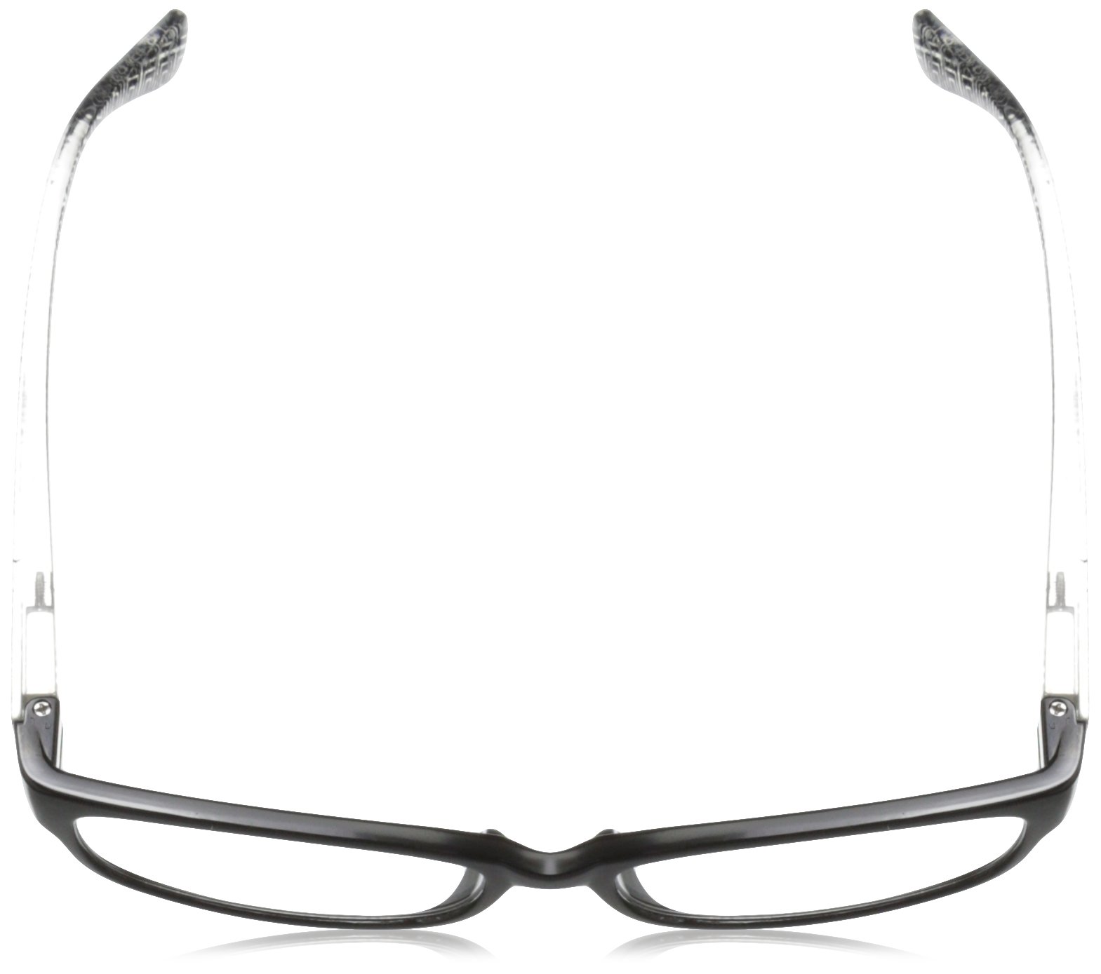 Foster Grant Kyra Reading Glasses, Black/Transparent, 59 mm