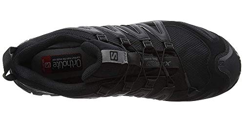 Salomon Men's XA PRO 3D GORE-TEX Trail Running Shoes for Men, Black / Black / Magnet, 11.5