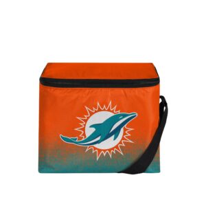 foco nfl unisex gradient print lunch bag coolergradient print lunch bag cooler, miami dolphins, standard