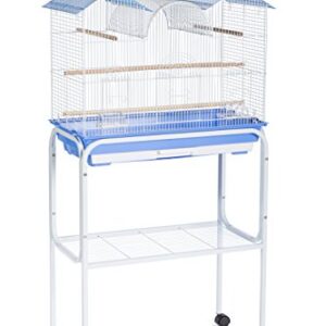 Prevue Pet Products 447 Bird Cage Stand for 26" x 14" Base Flight Cages, White