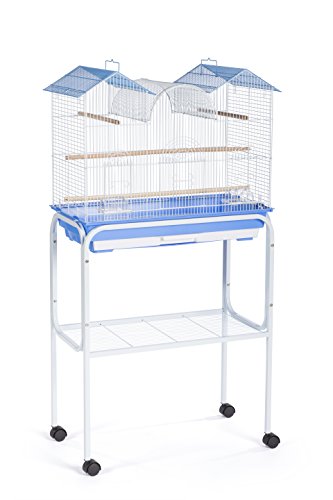 Prevue Pet Products 447 Bird Cage Stand for 26" x 14" Base Flight Cages, White