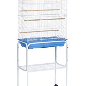 Prevue Pet Products 447 Bird Cage Stand for 26" x 14" Base Flight Cages, White