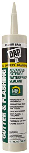 DAP Inc 10.1Oz Grey Gutt Sealant Inc 01835 10.1Oz Grey Gutt Sealant