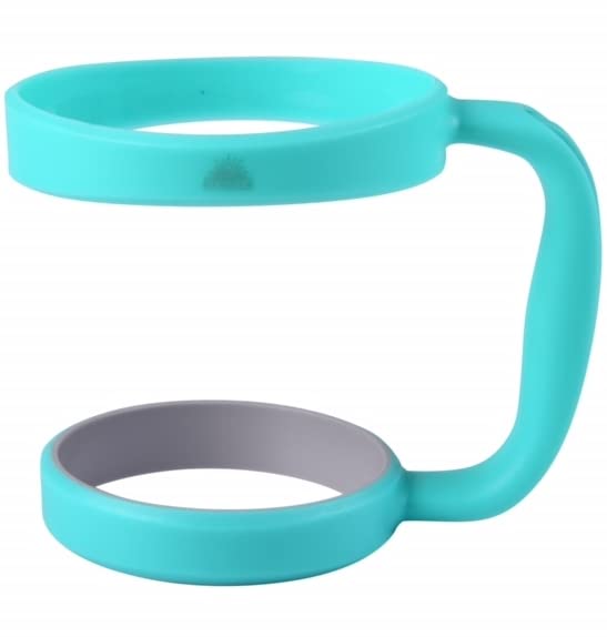 STRATA CUPS 30oz Tumbler Handle (Teal) Available For 30oz YETI Tumbler, OZARK TRAIL Tumbler, Rambler Tumbler - BPA FREE