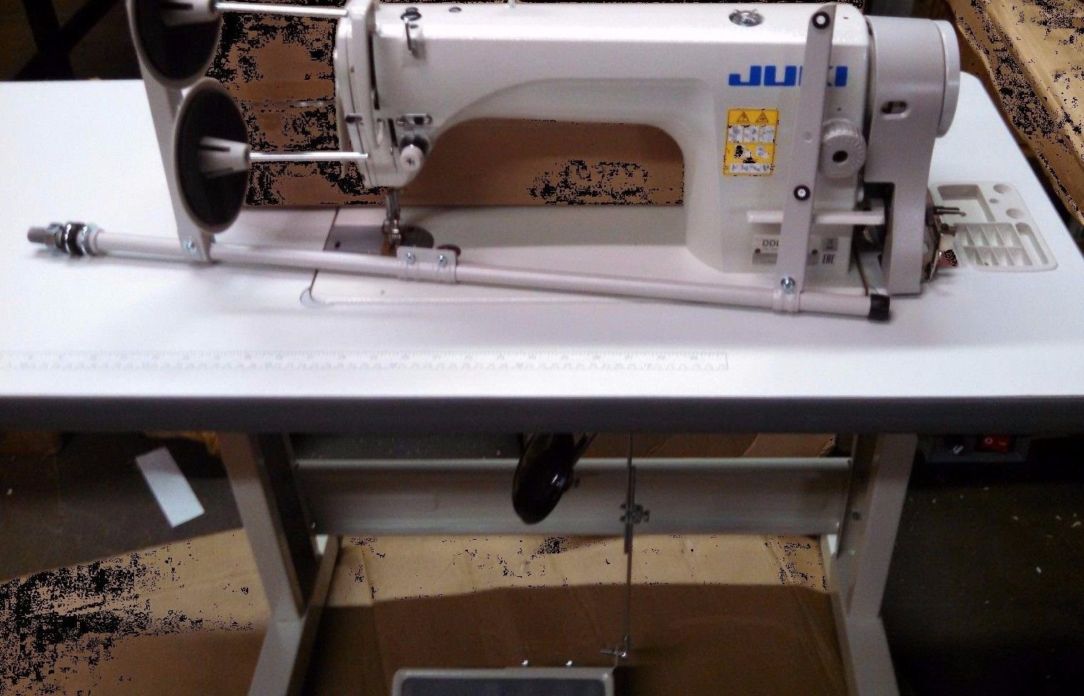 Juki DDL-8700-H Industrial Straight Stitch Sewing Machine, K.D table & Servo Motor DIY