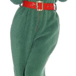 6414- Medium Elf Just Love Adult Onesie / Onesies / Pajamas/ Green