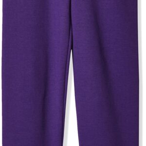 Hanes Girls Comfortsoft Ecosmart Jogger Sweatpants, Purple Thora, X-Small US