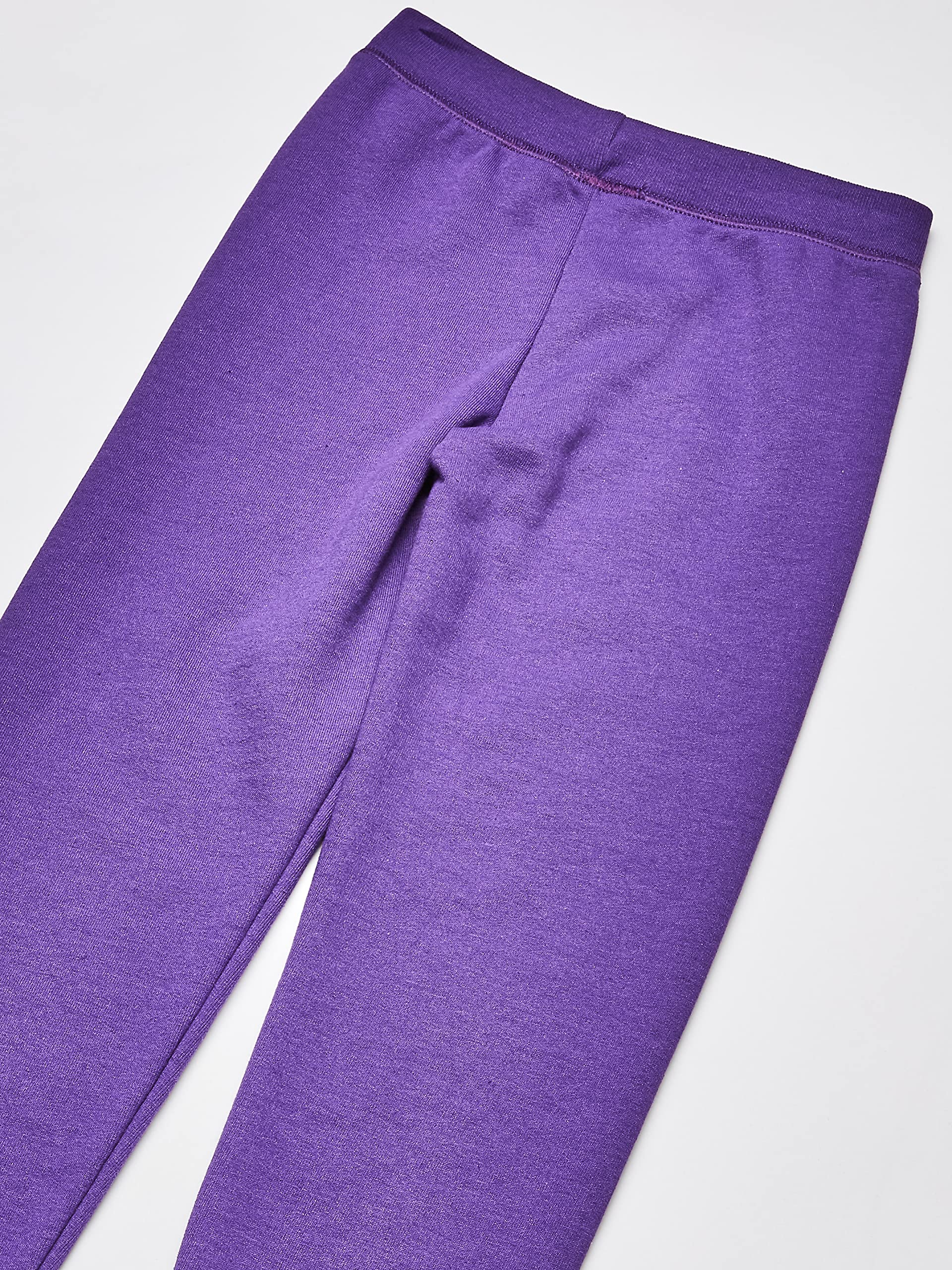 Hanes Girls Comfortsoft Ecosmart Jogger Sweatpants, Purple Thora, X-Small US