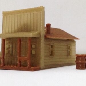 Outland Models Train Railway Layout Building Old West House/Shop N Scale 1:160