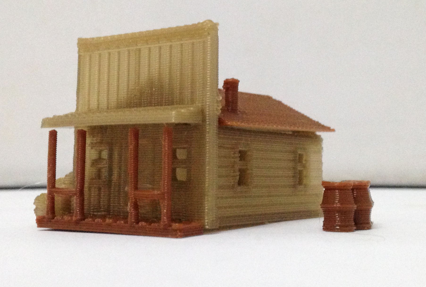 Outland Models Train Railway Layout Building Old West House/Shop N Scale 1:160