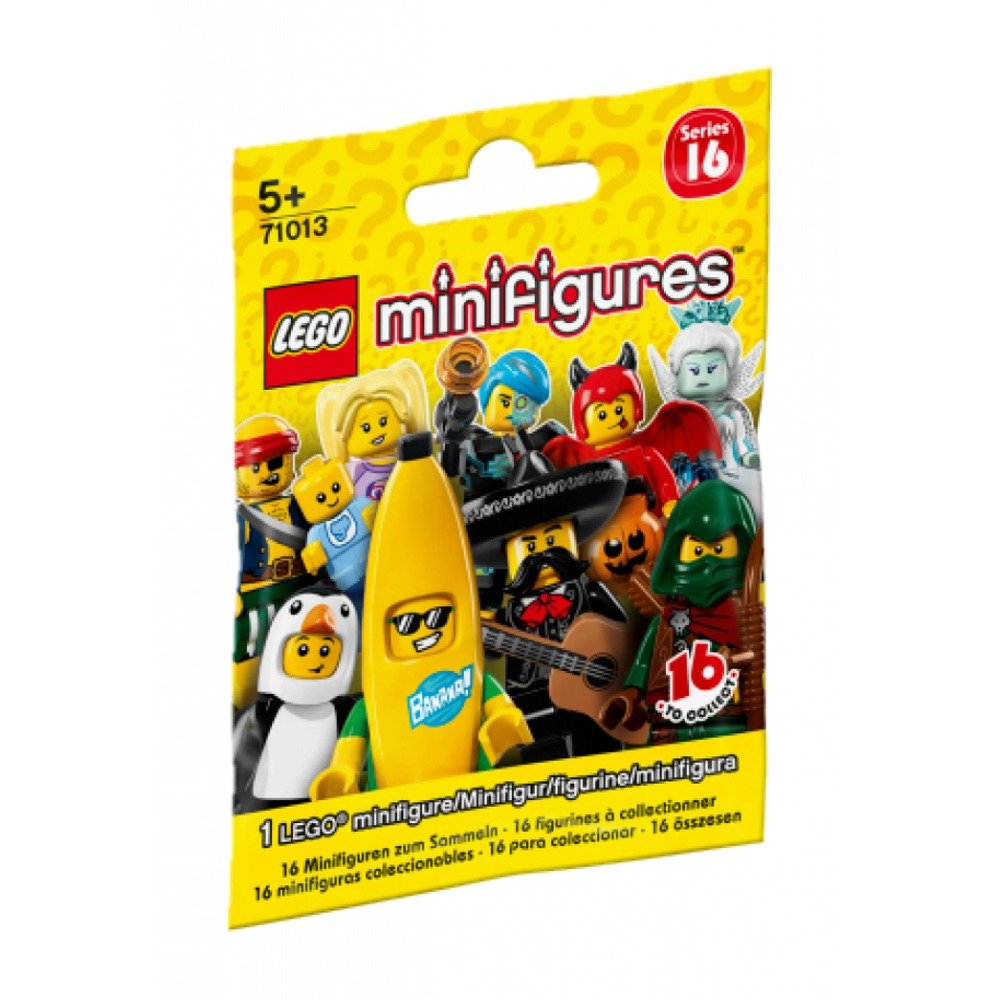 LEGO Series 16 Minifigures Blind Bag (Styles Vary, Sold Individually) - 71013, 5+ years