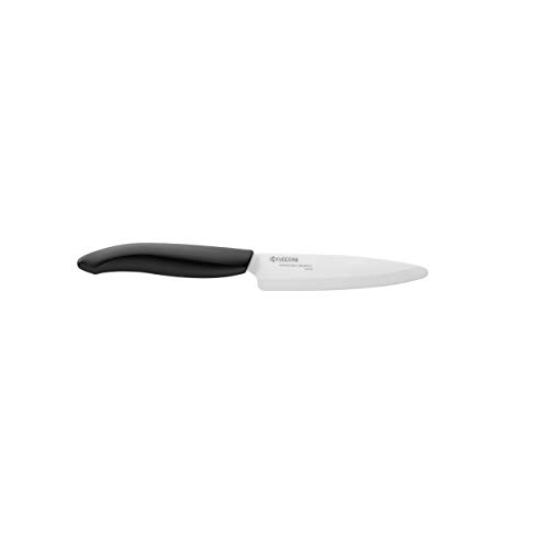 Kyocera FK-3PC BK 3Piece Advanced ceramic Revolution Series Knife Set, Blade Sizes: 5.5", 4.5", 3", Black