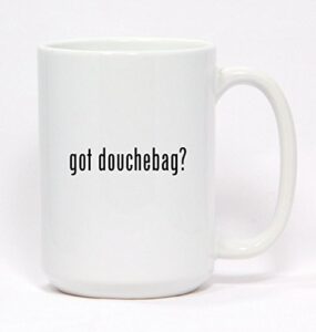 los drinkware hermanos got douchebag? - ceramic coffee mug 15oz