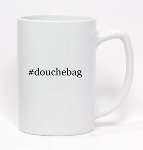 los drinkware hermanos #douchebag - hashtag statesman ceramic coffee mug 14oz