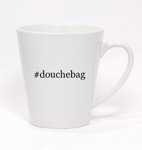 los drinkware hermanos #douchebag - hashtag ceramic latte mug 12oz