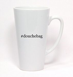 los drinkware hermanos #douchebag - hashtag ceramic latte mug 17oz