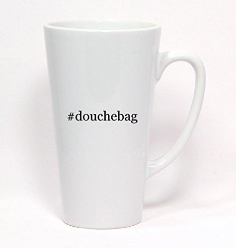 Los Drinkware Hermanos #douchebag - Hashtag Ceramic Latte Mug 17oz