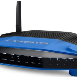 Linksys AC1900 Dual Band Open Source WiFi Wireless Router (WRT1900AC) Renewed