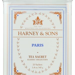 Harney & Sons, Paris Tea, 20 Tea Sachets, 1.4 oz (40 g)