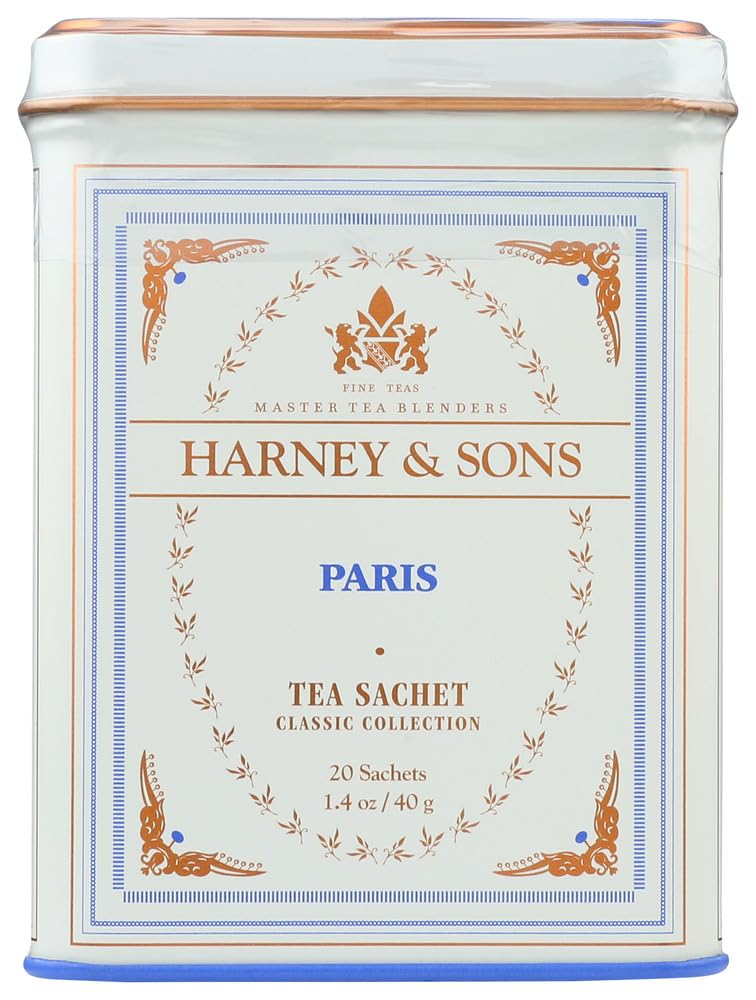 Harney & Sons, Paris Tea, 20 Tea Sachets, 1.4 oz (40 g)