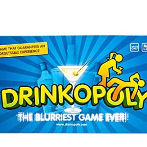 Drinkopoly Party-Game | Fun Drinking-Game for-Game Night | Hilarious Social and Interactive-Board-Game for Adults | Ages 21+ | 1-6 Players | Average Playtime 60 Minutes