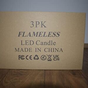 UNIVELA Candles Set of 3 Flameless 4" 5" 6" Unscented Tealight Butterfly Flower Plants Decor Real Wax Pillar Candle LED Lights 12 Color Changing 4H 8H Timer Remote Control AAA Batteries Operated