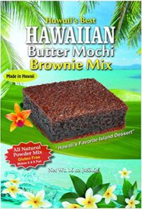 hawaii's best butter mochi brownie mix (with 100% ghirardelli cocoa)