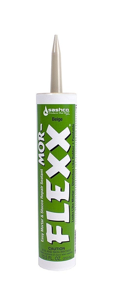 Sashco 15010 Beige MorFlexx Grout Repair 10.5oz (2 Pack)