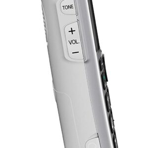 Panasonic New DECT 6.0 Cordless Phone Handset Accessory Talking Caller ID Compatible with KX-TGM450S Series Cordless Phone Systems - KX-TGMA45S (Silver)