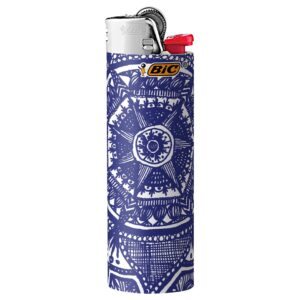 BIC Pocket Lighter, Special Edition Bohemian Collection, Assorted Unique Lighter Designs, 8 Count Pack of Lighters