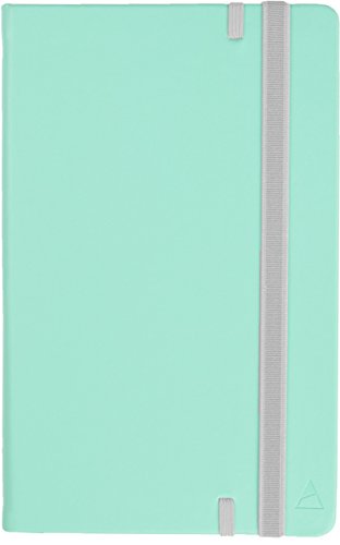 NOMATIC Notebook - Journal For Writing, Business, Office, And Sketchbook - 240 Ruled Pages - Hard Cover Notebook With Perforated Pages, Built-in Pen Holder, And Whiteboard Paper (Mint)