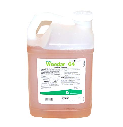 2;4-D Amine - Weedar 64 Herbicide - Active Dimethylamine Salt of 2,4-D 46.8% - 2.5 gallons by Growers Solution