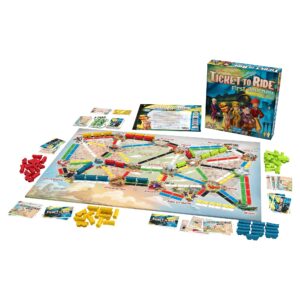 Ticket to Ride First Journey Board Game - Fun and Easy for Young Explorers! Train Strategy Game, Family Game for Kids & Adults, Ages 6+, 2-4 Players, 15-30 Min Playtime, Made by Days of Wonder