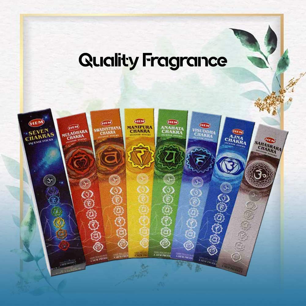 Hem Seven Chakras Incense