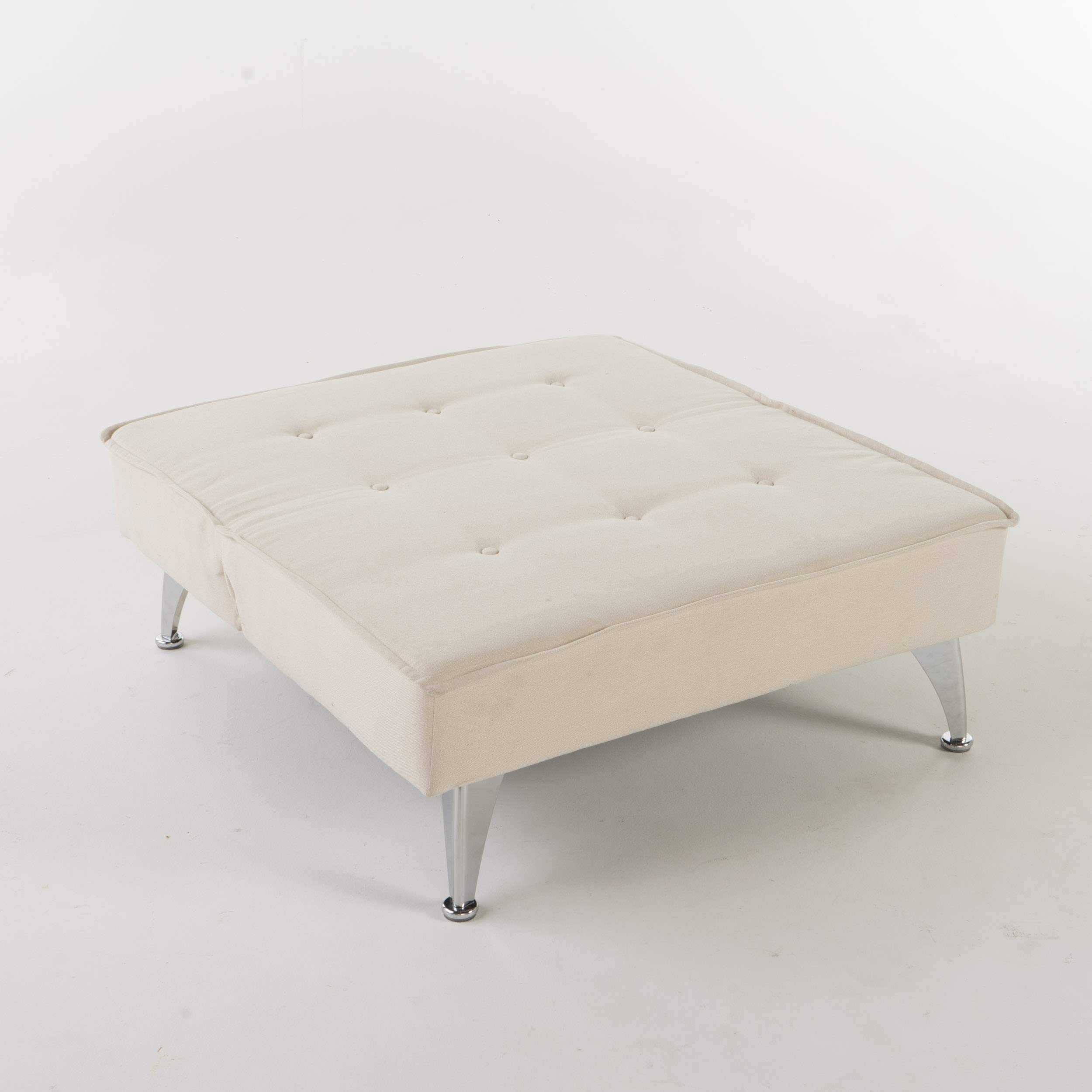 Christopher Knight Home Gemma Fabric Sofa Bed, Ivory, Dimensions: 37.00”D x 36.25”W x 29.00”H